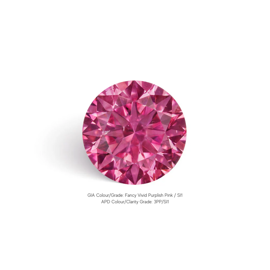 Matching Set of Argyle Pink Diamonds from 'The Beyond Rare Tender: Art Series 02'