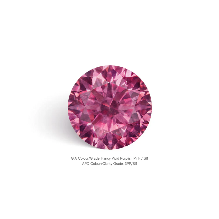 Matching Set of Argyle Pink Diamonds from 'The Beyond Rare Tender: Art Series 02'