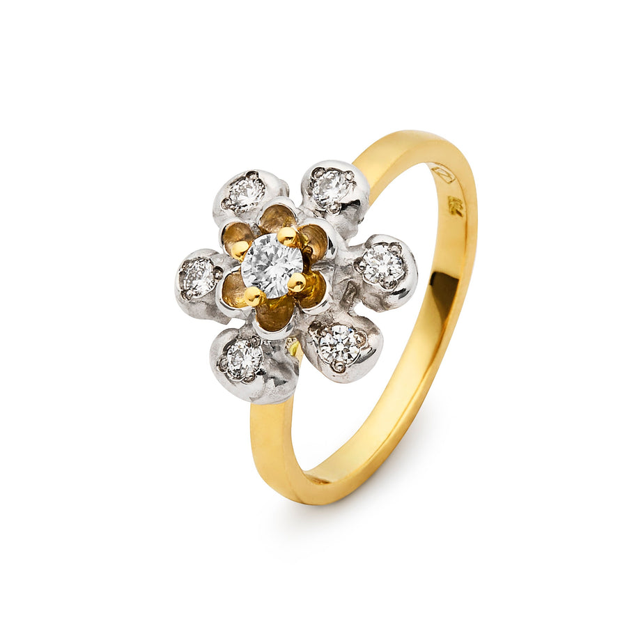 'Diamond Meadow' Ring