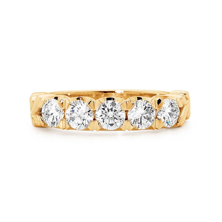 'Adore' 18ct Claw Set Diamond Band