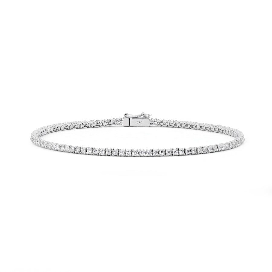 1.00ct Claw Set Diamond Tennis Bracelet