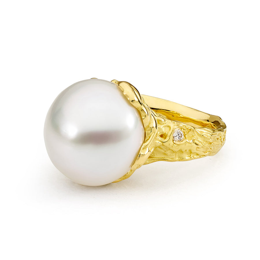 'Rockpool' Australian South Sea Pearl Ring