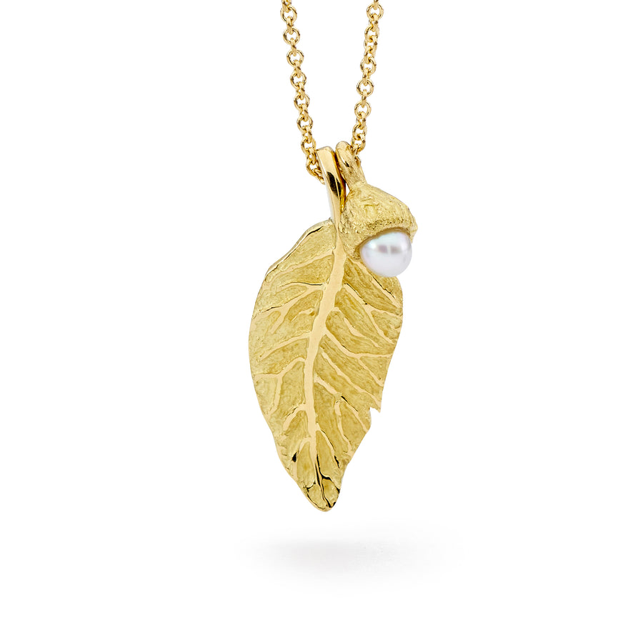 'Desert Leaf' South Sea Pearl Necklace