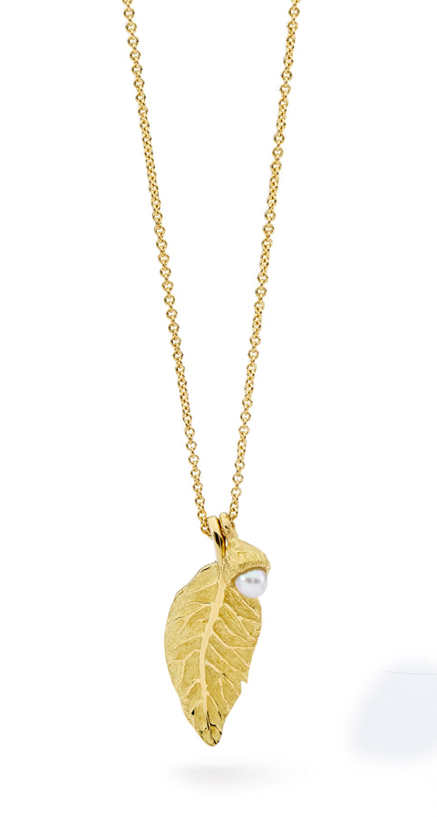 'Desert Leaf' South Sea Pearl Necklace