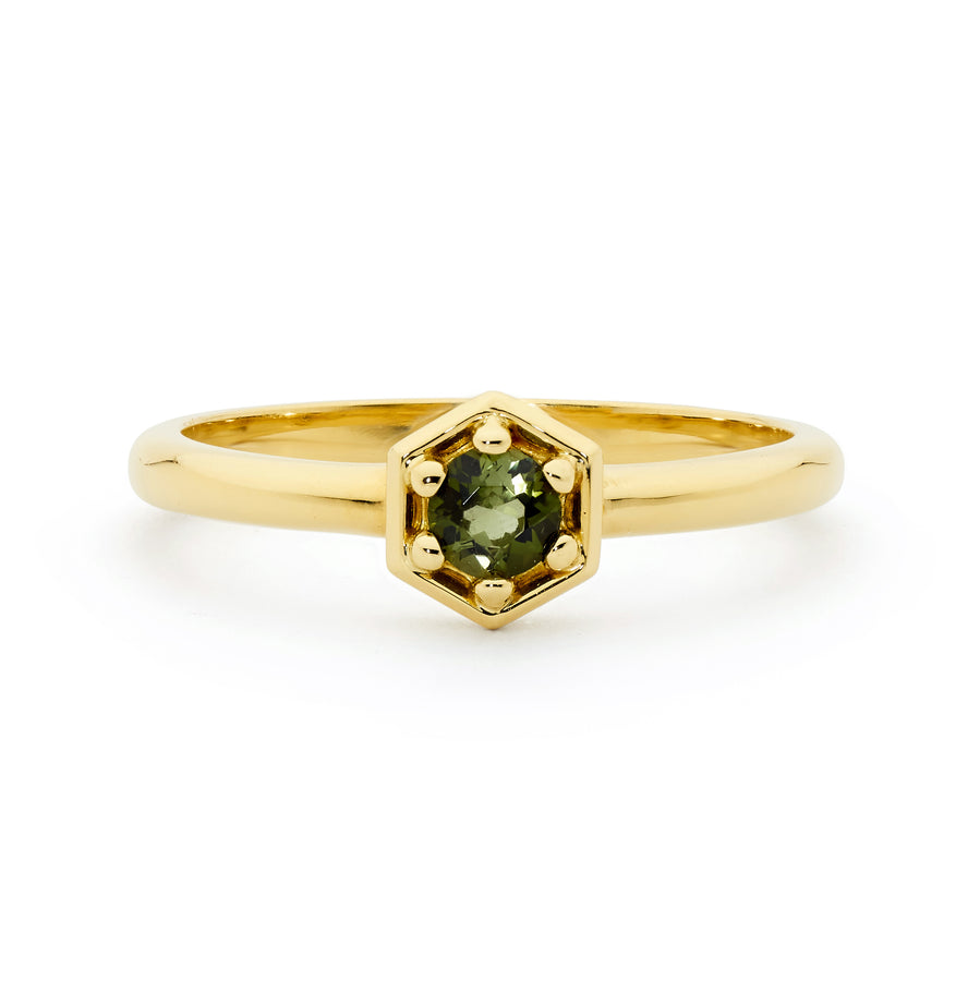 'Ondara' 18ct Gold Birthstone Ring