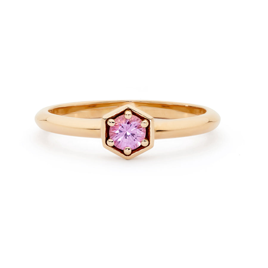 'Ondara' 18ct Gold Birthstone Ring