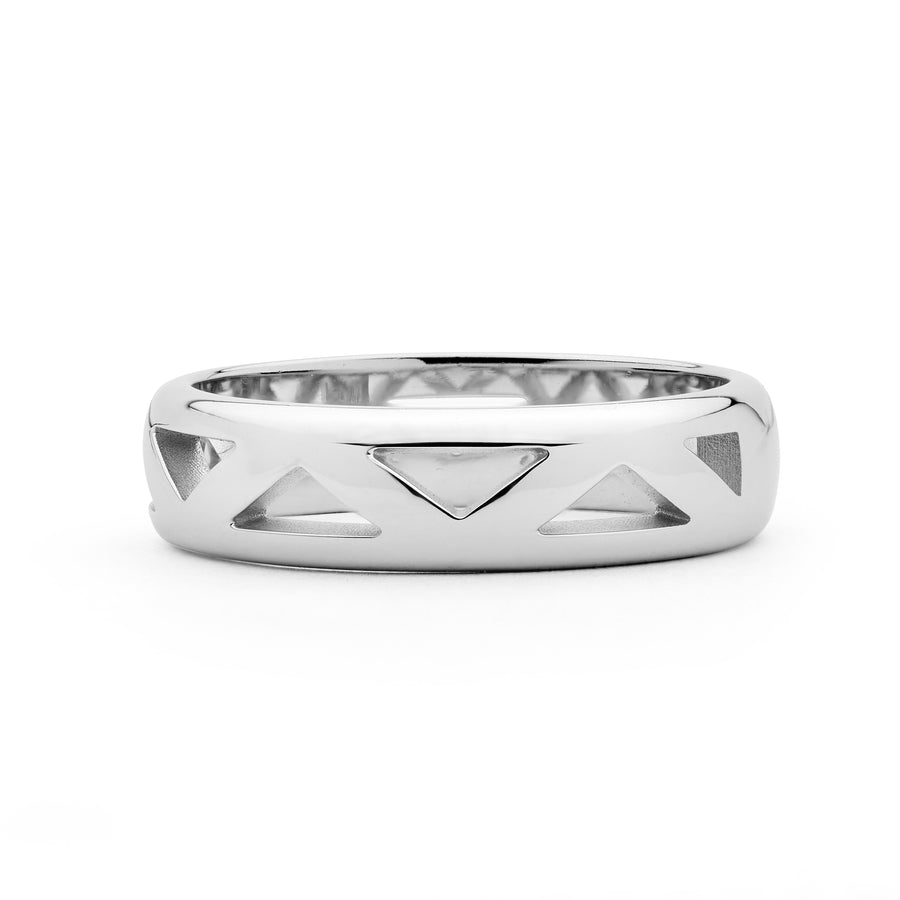 'Unify' Sterling Silver Men's Ring