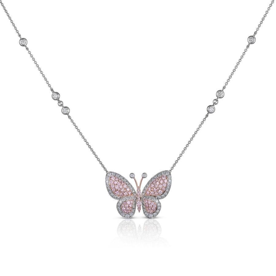 ARGYLE PINK™ BUTTERFLY PENDANT - LIMITED EDITION