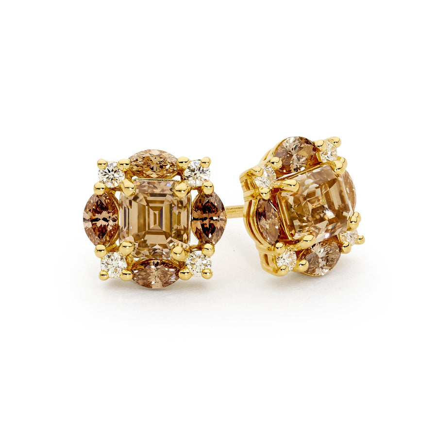 Golden Gorges earrings