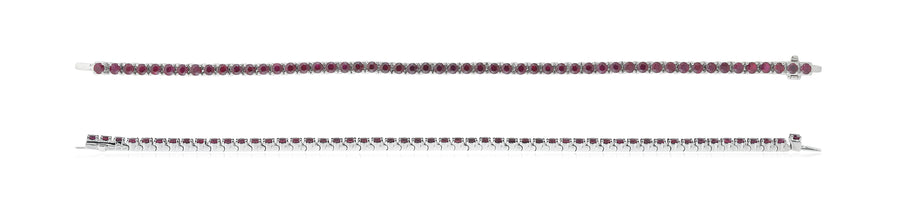 'Ruby' Tennis Bracelet