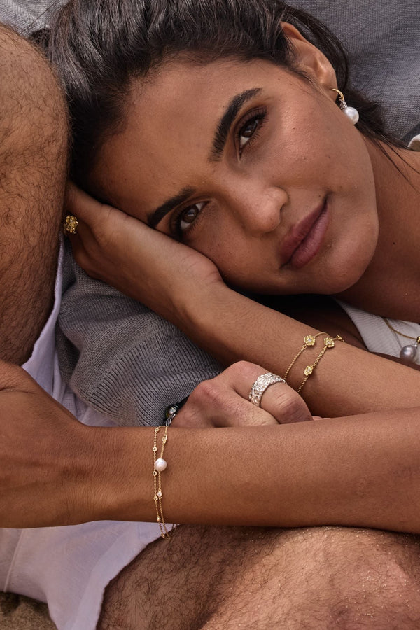 'Daisy' diamond bracelet