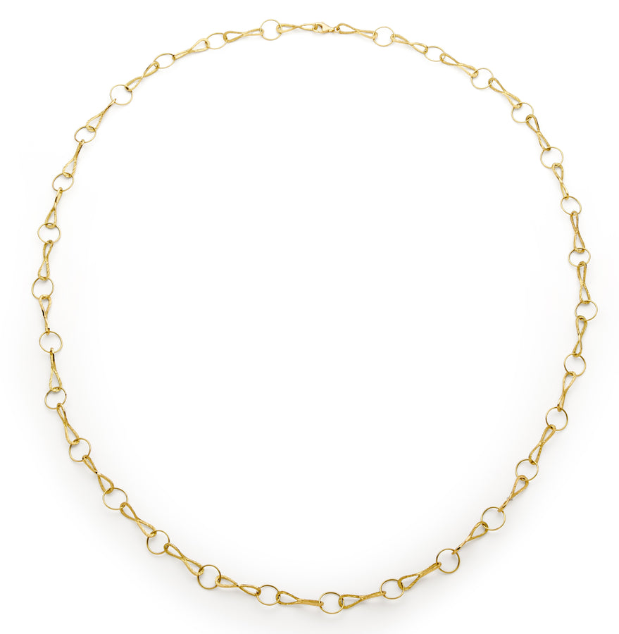 'Elysian' Bridal Link 18ct Gold Chain Necklace