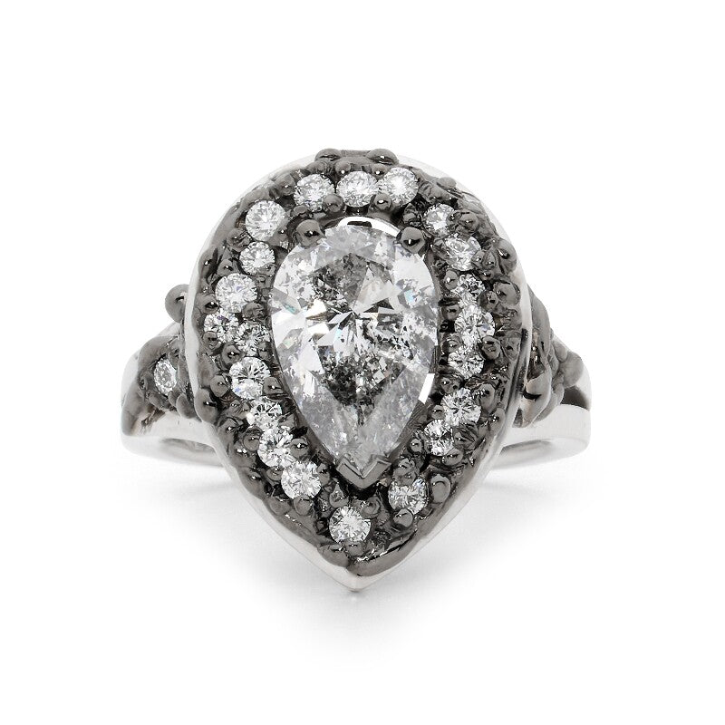 Free-form Ruthenium Ring online jewellery shop perth jewellery stores jewellery stores perth australian jewellery designers bridal jewellery australia diamonds perth diamond rings perth