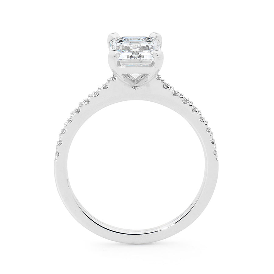 Emerald cut diamond ring online jewellery shop perth jewellery stores jewellery stores perth australian jewellery designers bridal jewellery australia diamonds perth diamond rings perth designer engagement rings engagement rings perth diamond engagement rings