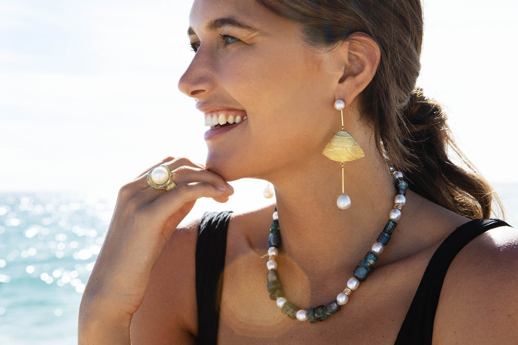 Linneys discount pearl earrings