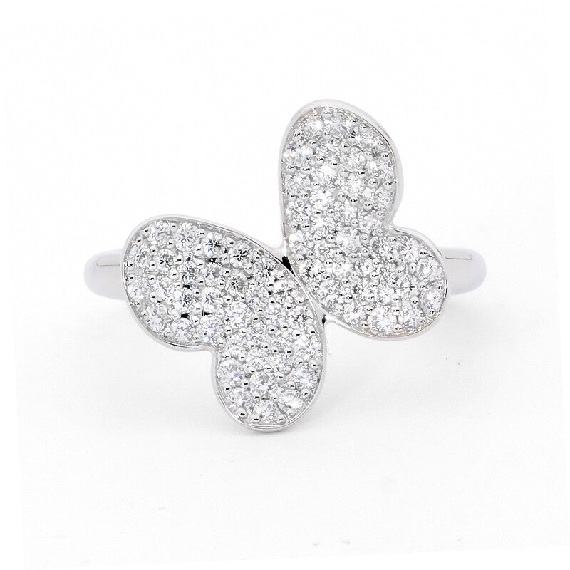 Pave Butterfly Ring online jewellery shop buy jewellery online jewellers in perth perth jewellery stores wedding jewellery australia diamonds for sale perth gold jewellery perth