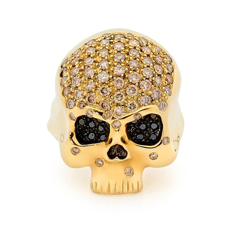 Diamond Skull Ring perth jewellery stores jewellery stores perth australian jewellery designers