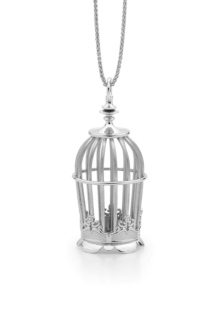 Bird cage pendant deals