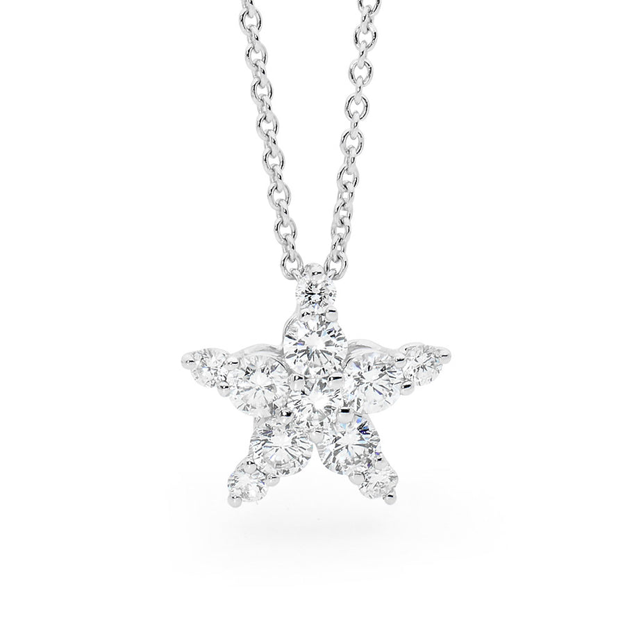 Star Diamond Necklace Perth online jewellery shop perth jewellery stores jewellery stores perth australian jewellery designers bridal jewellery australia