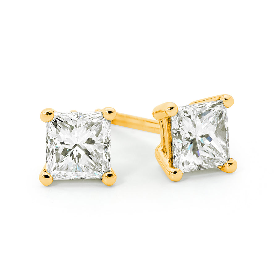 Princess Cut Diamond Stud Earrings jewellery stores perth perth jewellery stores australian jewellery designers online jewellery shop perth jewellery shop jewellery shops perth perth jewellers jewellery perth jewellers in perth diamond jewellers perth bridal jewellery australia pearl jewellery australian pearls diamonds and pearls perth