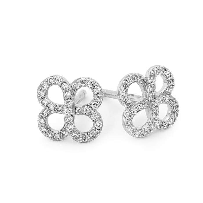 White Gold Infinity Diamond Earrings Perth jewellery stores perth perth jewellery stores australian jewellery designers online jewellery shop perth jewellery shop jewellery shops perth perth jewellers jewellery perth jewellers in perth diamond jewellers perth bridal jewellery australia