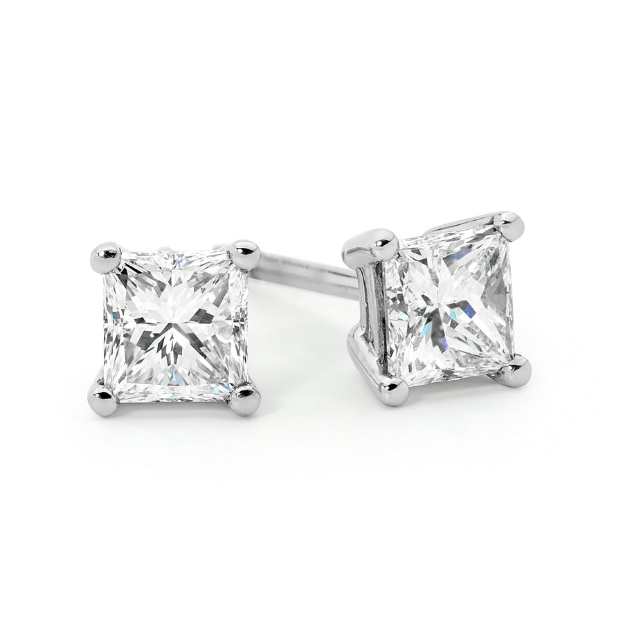 Princess Cut Diamond Stud Earrings jewellery stores perth perth jewellery stores australian jewellery designers online jewellery shop perth jewellery shop jewellery shops perth perth jewellers jewellery perth jewellers in perth diamond jewellers perth bridal jewellery australia pearl jewellery australian pearls diamonds and pearls perth