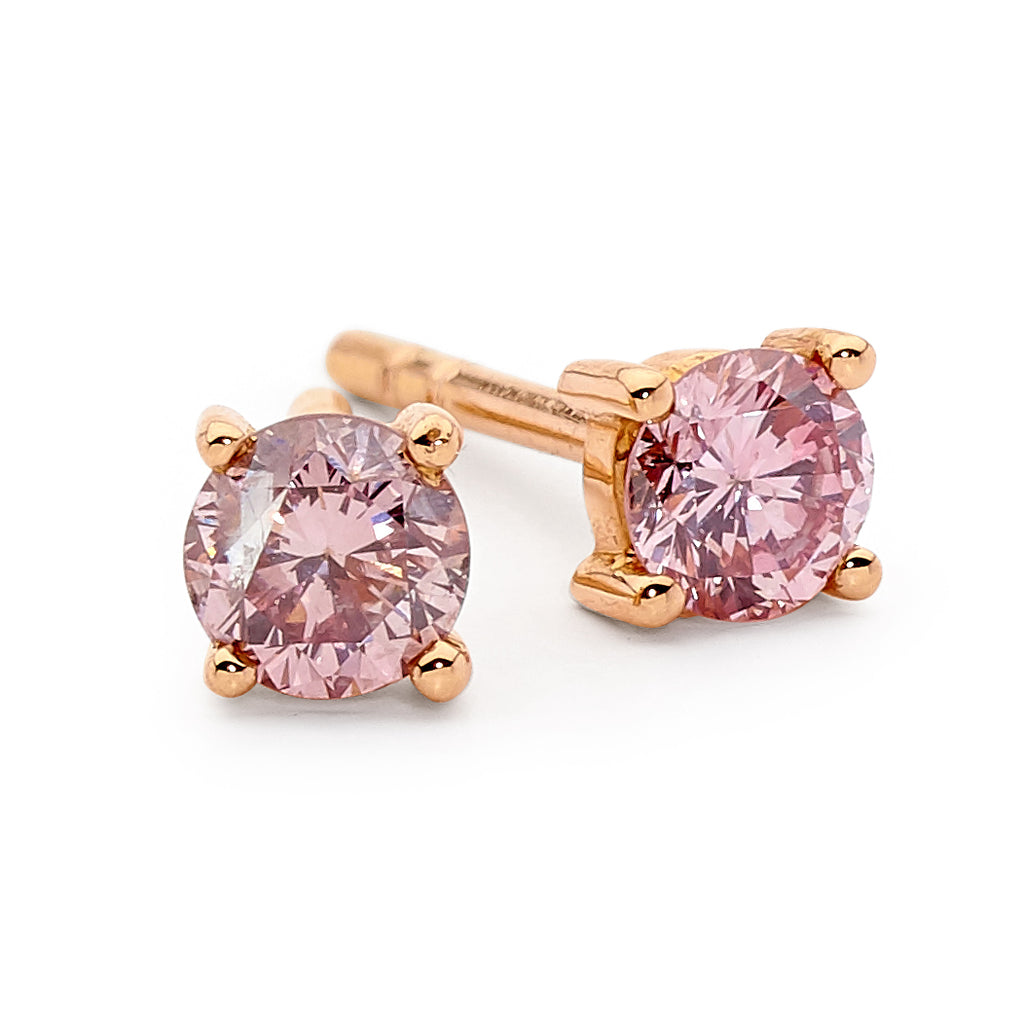 Pink earrings australia deals