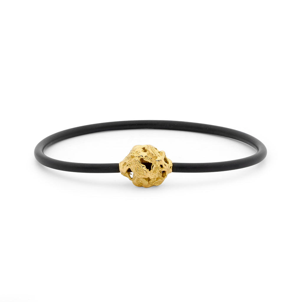 Large Nugget Neoprene Bangle online jewellery shop buy jewellery online jewellers in perth perth jewellery stores wedding jewellery australia