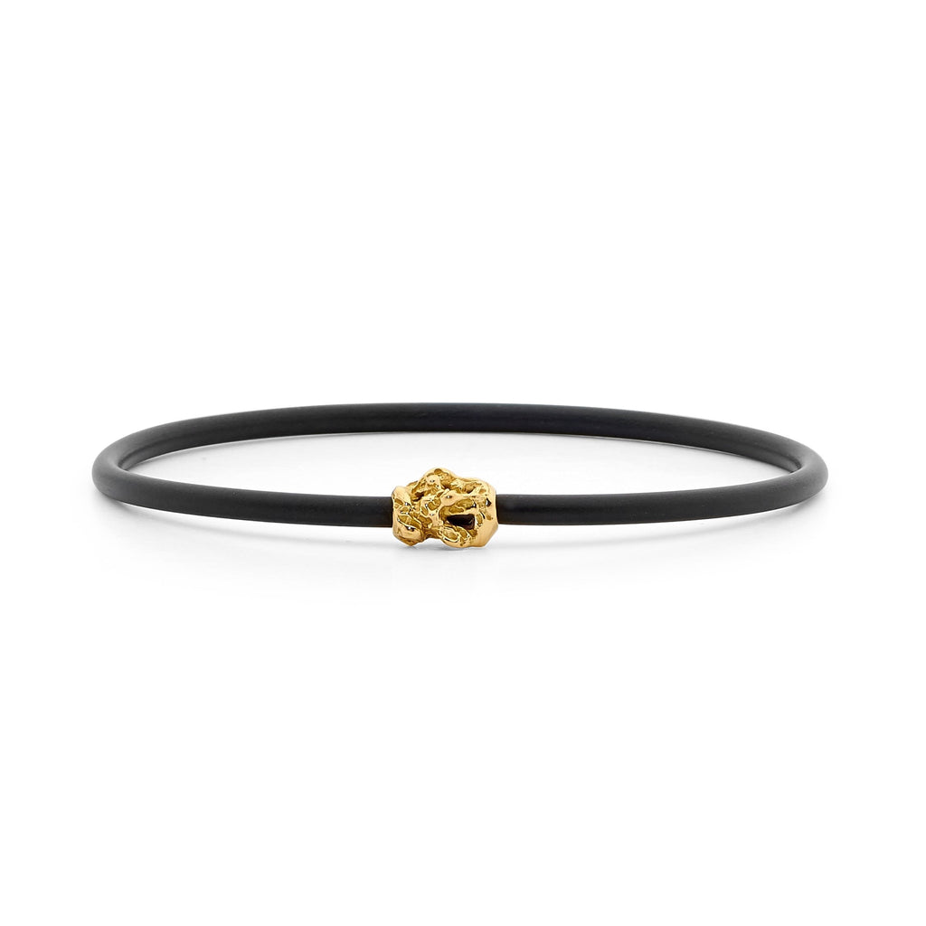 Small Nugget Neoprene Bangle mens jewellery perthjewellery stores perth perth jewellery stores australian jewellery designers online jewellery shop perth jewellery shop jewellery shops perth perth jewellers jewellery perth jewellers in perth diamond jewellers perth