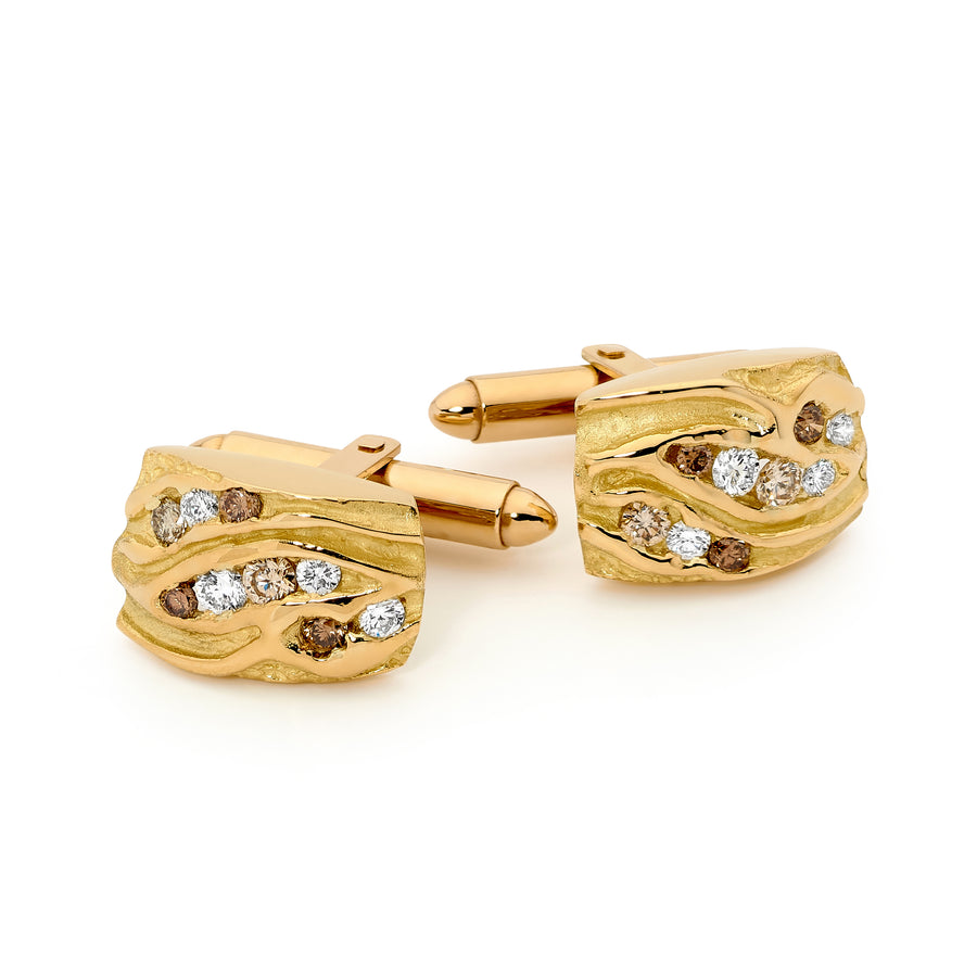 Yellow Gold and Diamond Cufflinks jewellery stores perth perth jewellery stores australian jewellery designers online jewellery shop perth jewellery shop jewellery shops perth perth jewellers jewellery perth jewellers in perth diamond jewellers perth bridal jewellery australia pearl jewellery