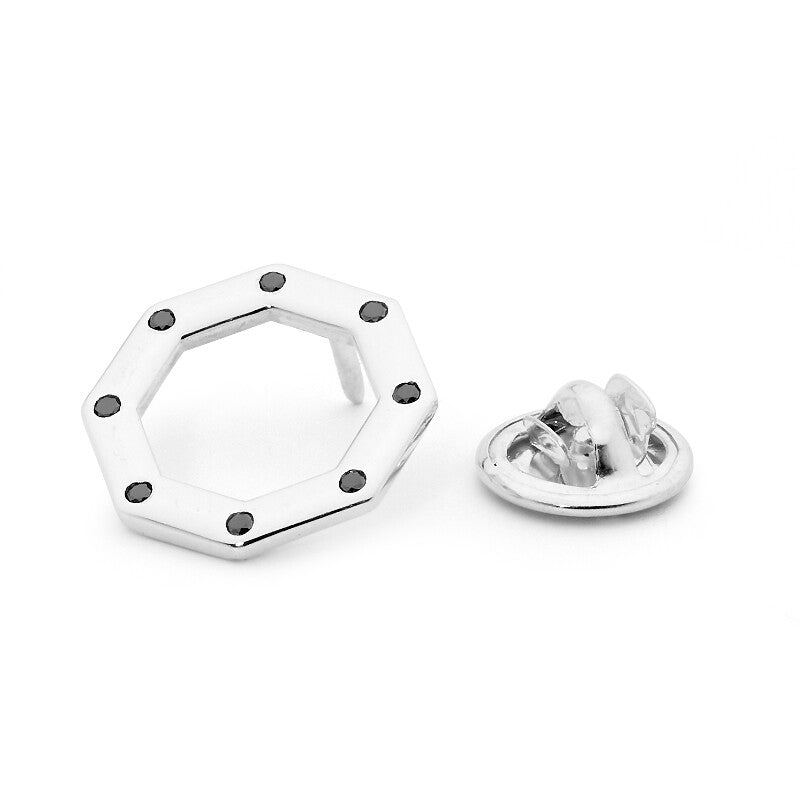 Black Diamond Lapel Pin jewellery stores perth perth jewellery stores australian jewellery designers online jewellery shop perth jewellery shop jewellery shops perth perth jewellers jewellery perth jewellers in perth mens jewellery perth