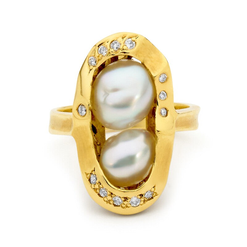 18ct Yellow Gold Pearl and Diamond Ring Perth jewellery stores perth perth jewellery stores australian jewellery designers online jewellery shop perth jewellery shop jewellery shops perth perth jewellers jewellery perth jewellers in perth diamond jewellers perth bridal jewellery australia pearl jewellery australian pearls diamonds and pearls perth