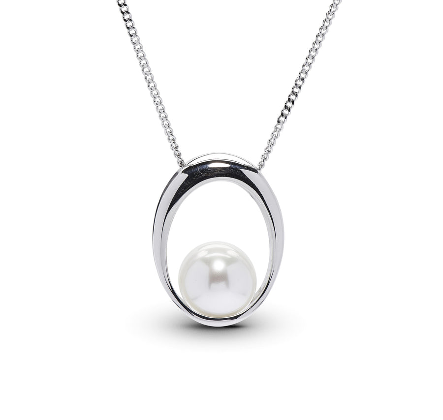 Oval Shape Pearl Pendant online jewellery shop buy jewellery online jewellers in perth perth jewellery stores wedding jewellery australia pearl jewellery