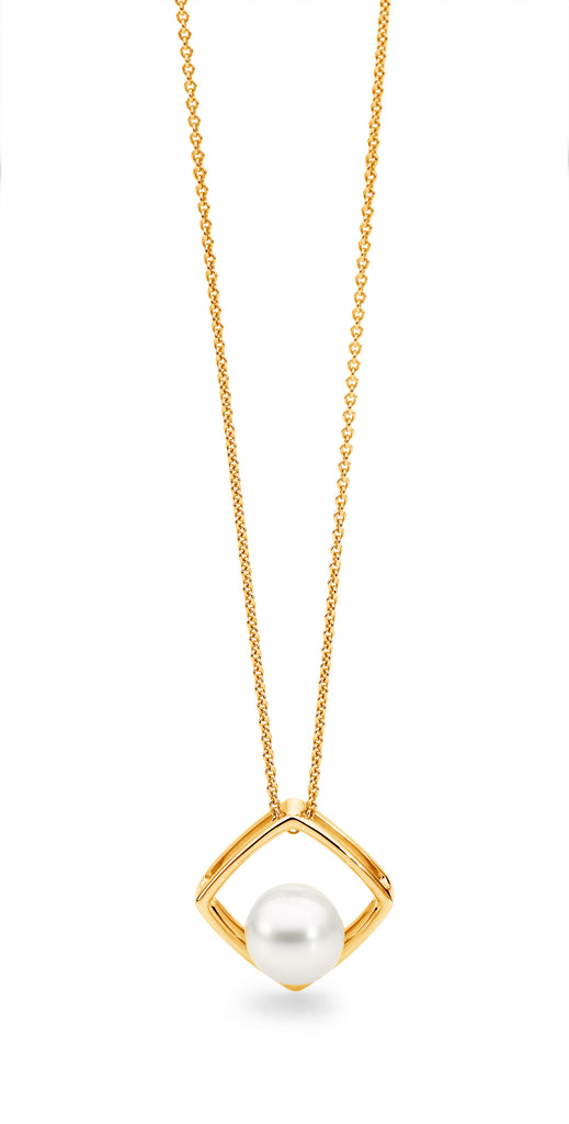 Frame Pearl Pendant perth jewellery stores jewellery stores perth australian jewellery designers bridal jewellery australia diamonds perth
