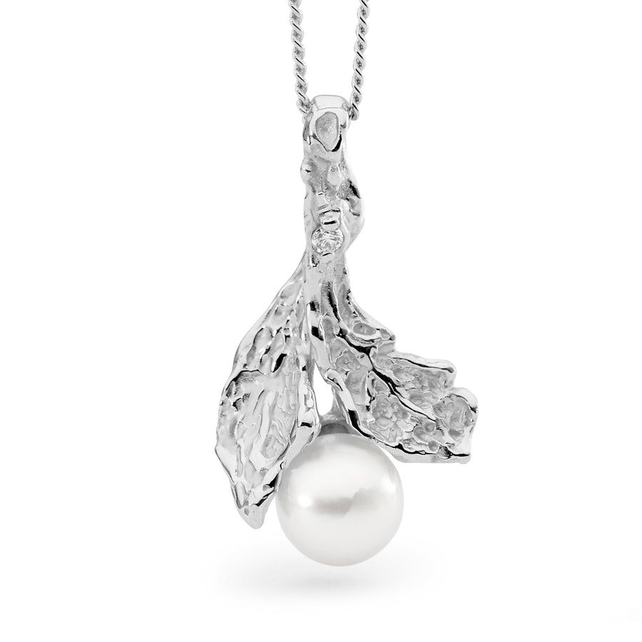 'Oceania' South Sea Pearl & Diamond Pendant
