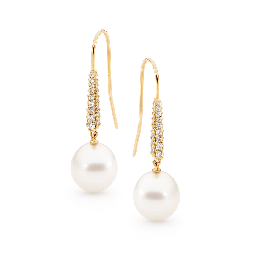 18ct Rose Gold Oval Pearl & Diamond French Hook Earrings Perth jewellery stores perth perth jewellery stores australian jewellery designers online jewellery shop perth jewellery shop jewellery shops perth perth jewellers jewellery perth jewellers in perth diamond jewellers perth bridal jewellery australia pearl jewellery australian pearls diamonds and pearls perth