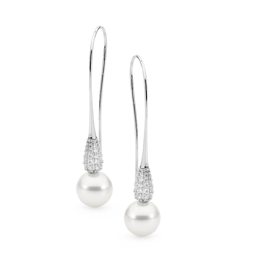Australian Pearl White Gold Diamond Earrings jewellery stores perth perth jewellery stores australian jewellery designers online jewellery shop perth jewellery shop jewellery shops perth perth jewellers jewellery perth jewellers in perth diamond jewellers perth bridal jewellery australia pearl jewellery australian pearls