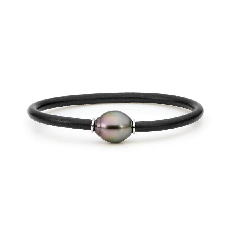 Black Pearl Rounded Rondel Neoprene