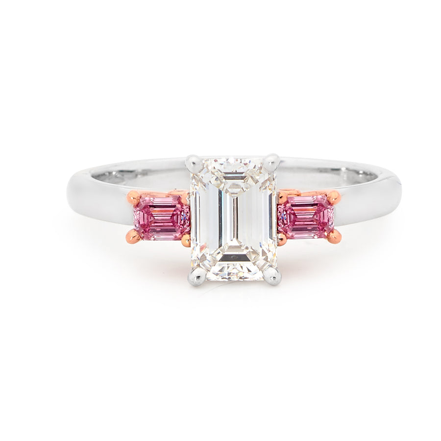 Emerald cut diamond ring online jewellery shop perth jewellery stores jewellery stores perth australian jewellery designers bridal jewellery australia diamonds perth diamond rings perth designer engagement rings engagement rings perth diamond engagement rings