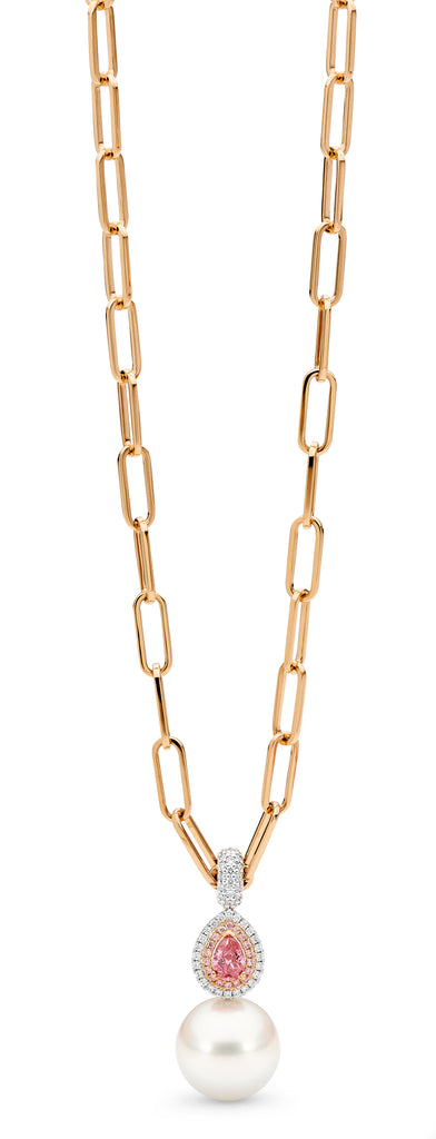 Pink Diamond Necklace The Australian Princess
