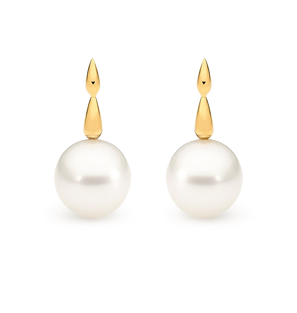 Pearl earrings cheap gold online