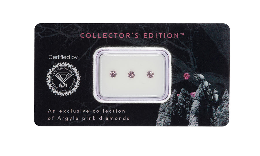 Argyle Pink Diamonds 'Collector's Edition' Fancy Intense Purplish Pink Argyle Diamonds