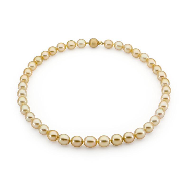 Golden South Sea Pearl Strand