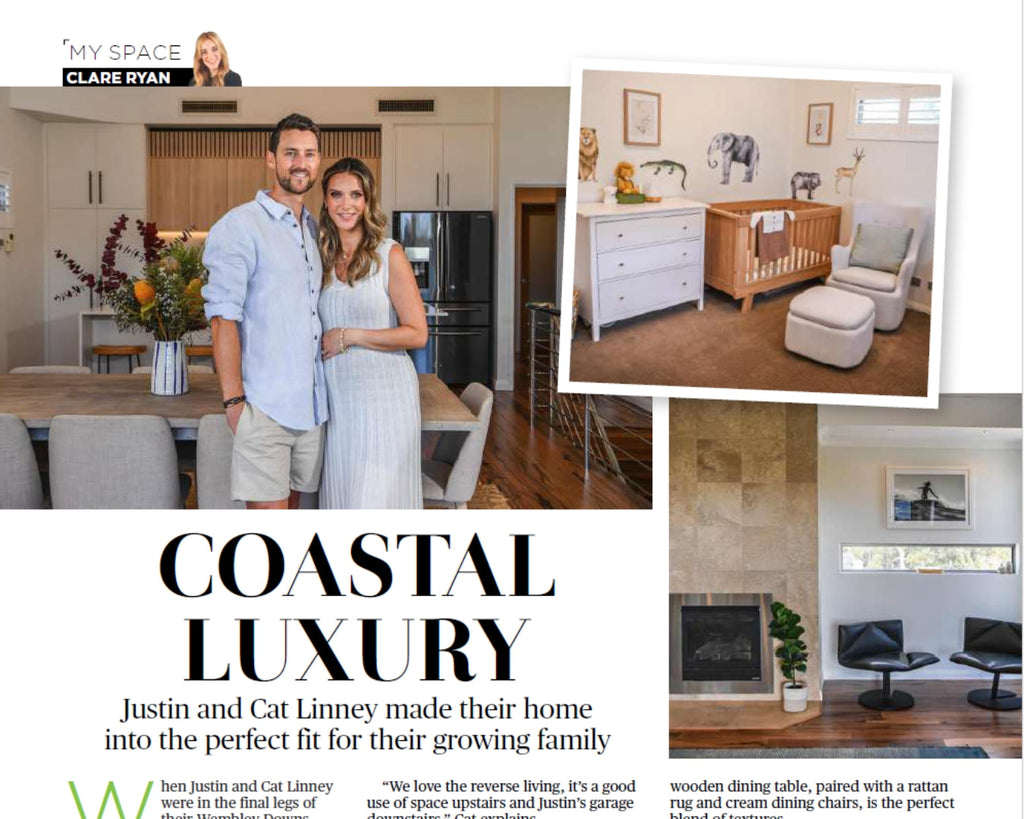 Costal Luxe | At Home with Justin and Cat Linney – Linneys Jewellery