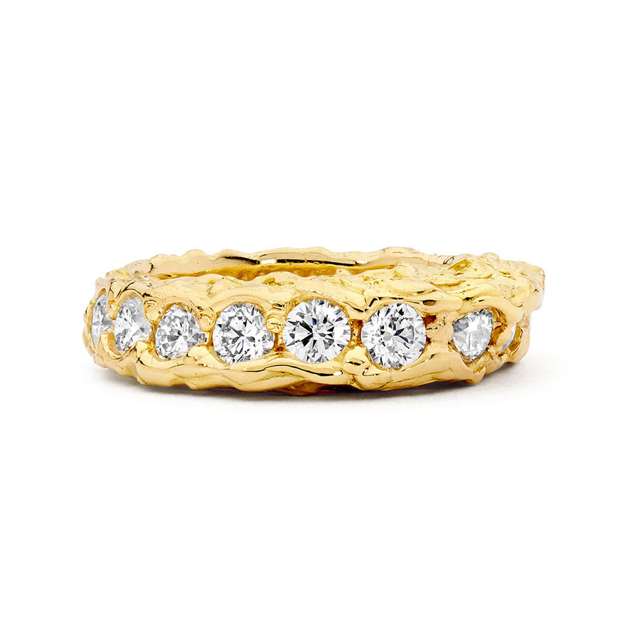 18ct Yellow Gold & Diamond Ring