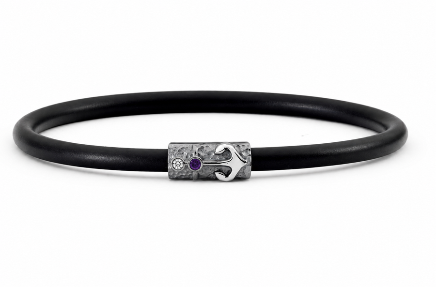'Docks' Limited Edition Anchor Neoprene Bangle