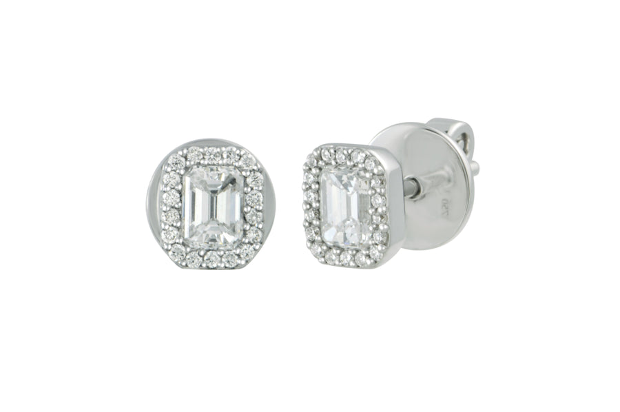 'Lily' Diamond Stud earrings