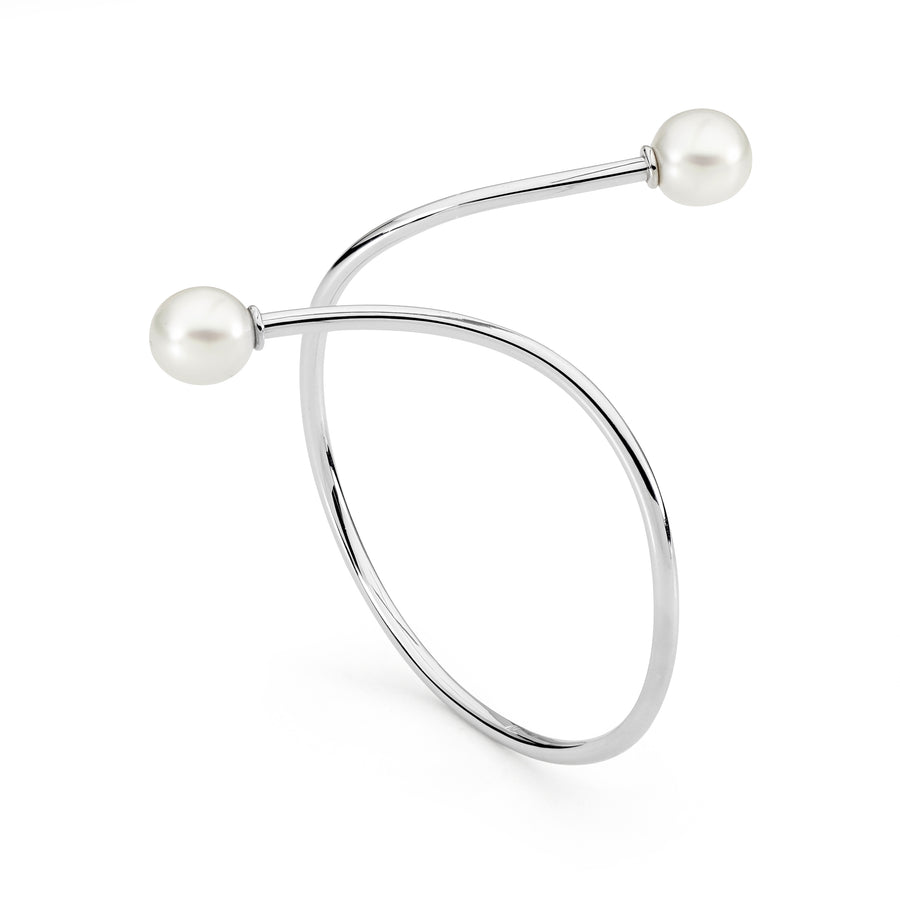 'Golden Tides' Australian South Sea Pearl Cuff Bangle
