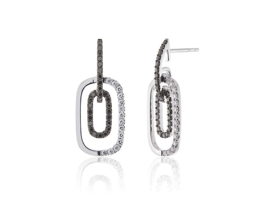 'Stevie' Diamond Drop Earrings