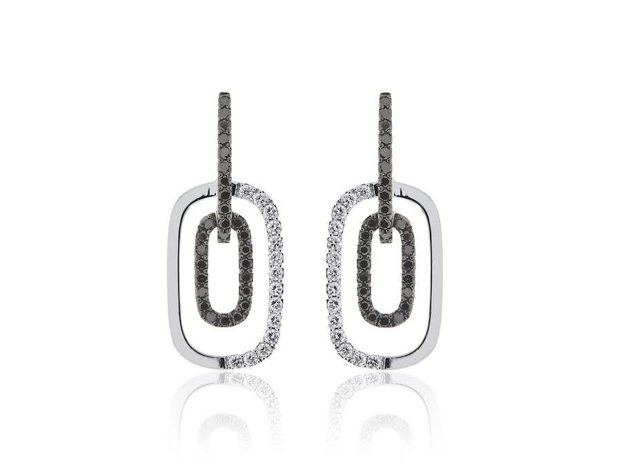 'Stevie' Diamond Drop Earrings
